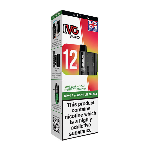 IVG Pro 12 Refill Pod Kiwi Passionfruit Guava