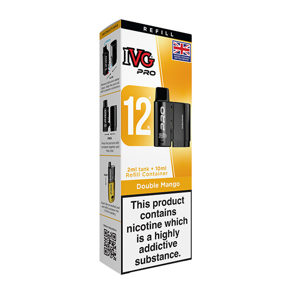 IVG Pro 12 Refill Pod Double Mango