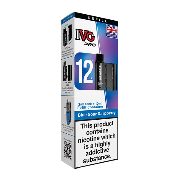 IVG Pro 12 Refill Pod Blue Sour Raspberry