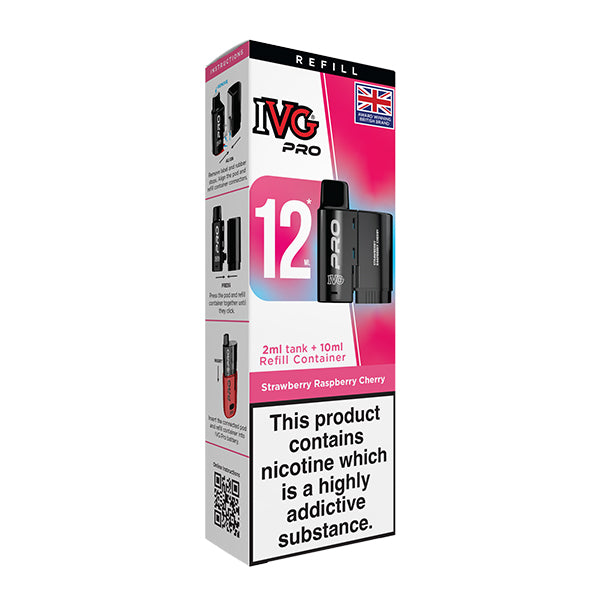 IVG Pro 12 Refill Pod Cherry Strawberry Raspberry