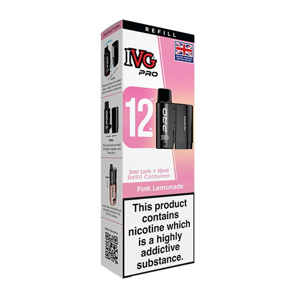 IVG Pro 12 Refill Pod Pink Lemonade