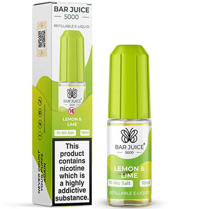 Bar Juice Lemon and Lime 20mg