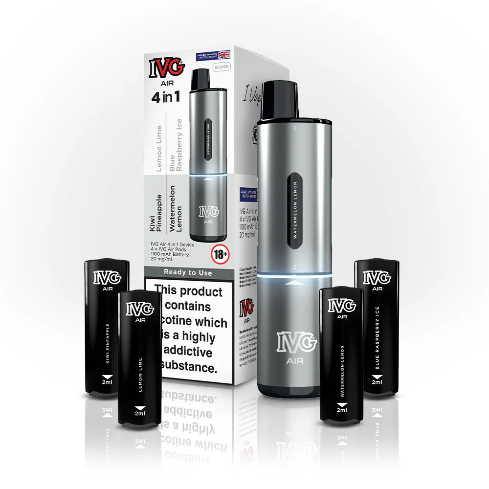 IVG Air 4 in 1 Device Silver