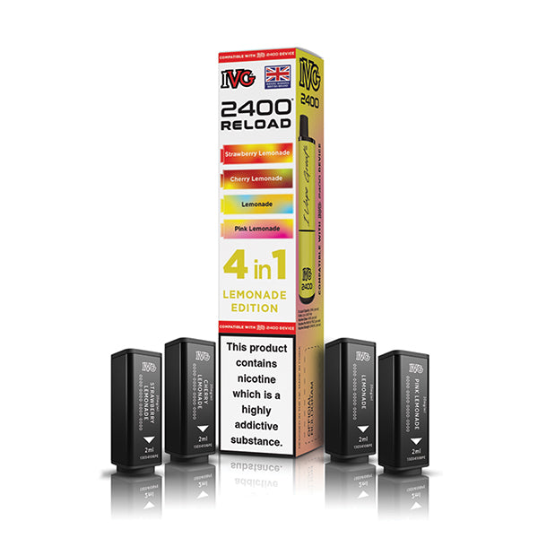 IVG 2400 Reload Pods Lemonade Edition