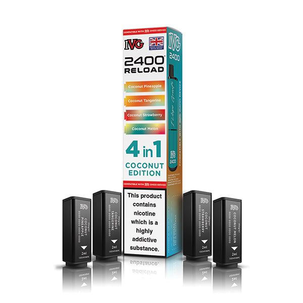 IVG 2400 Reload Pods Coconut Edition