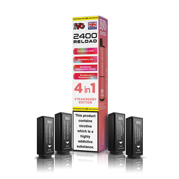 IVG 2400 Reload Pods Strawberry Edition