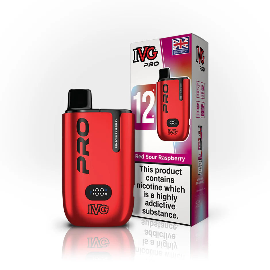 IVG PRO Starter Device Red Sour Raspberry
