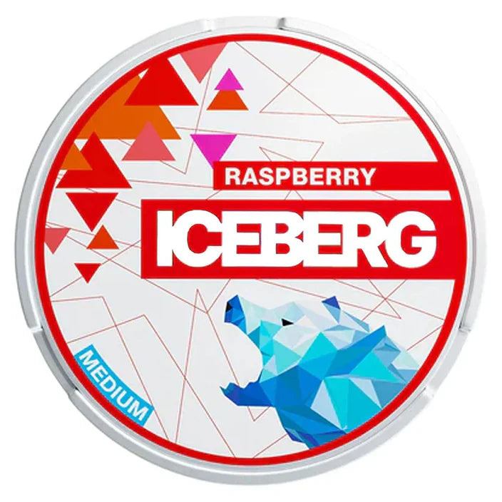 Iceberg Nic Pouches 20mg Raspberry Gum