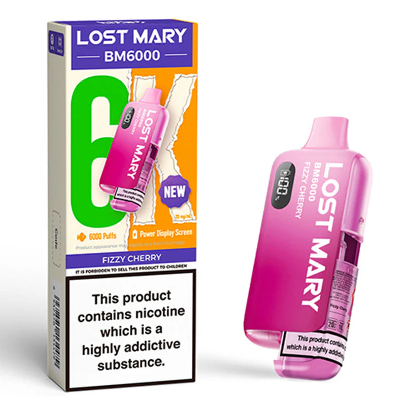 Lost Mary BM6000 Fizzy Cherry
