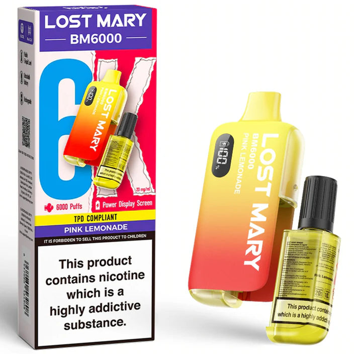 Lost Mary BM6000 Pink Lemonade