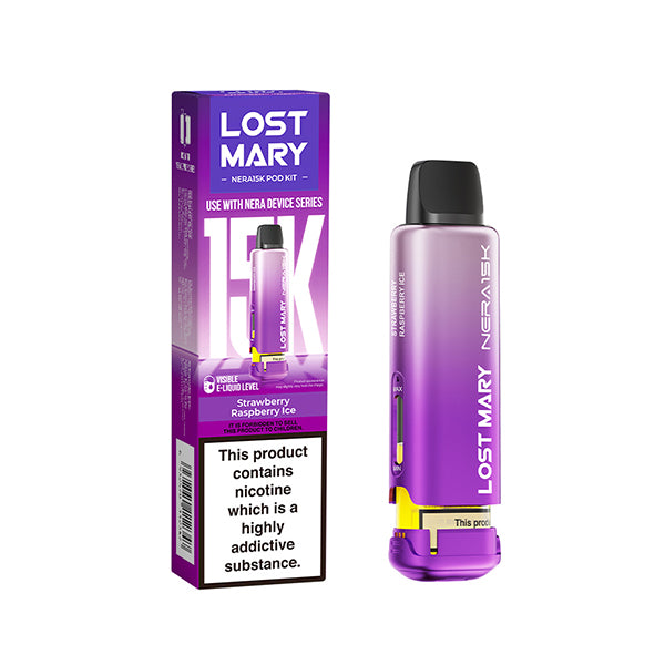 Lost Mary Nera Refill Pod Strawberry Raspberry Ice
