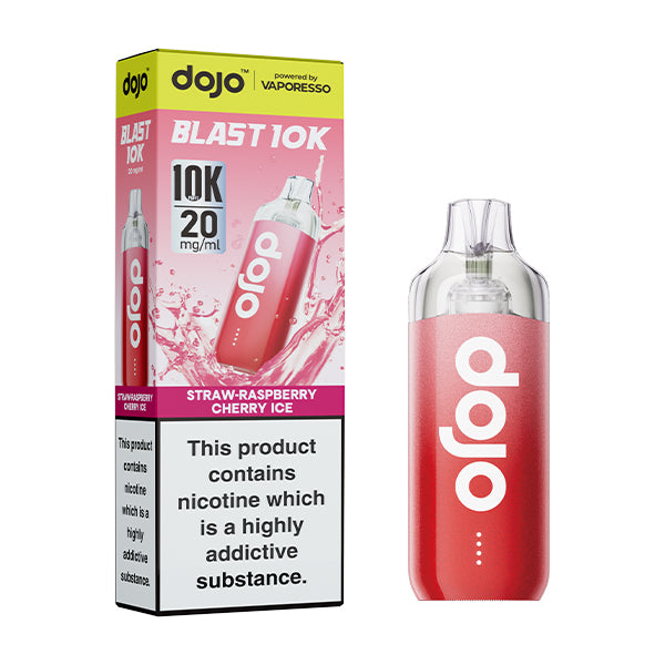 Dojo Blast 10 Starter Kit Strawberry Raspberry Cherry Ice