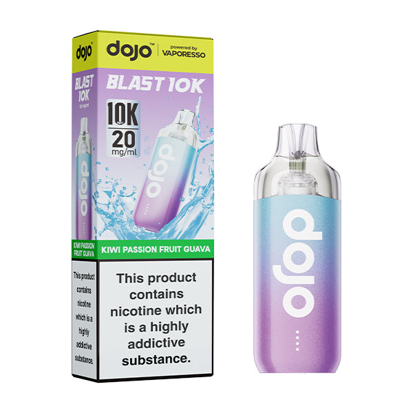 Dojo Blast 10 Starter Kit Kiwi Passionfruit Guava