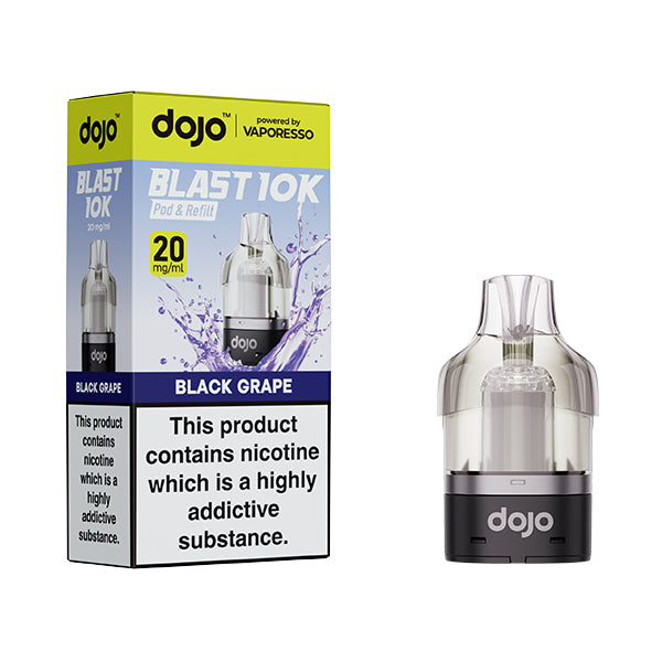 Dojo Blast 10 Refill Pod Black Grape