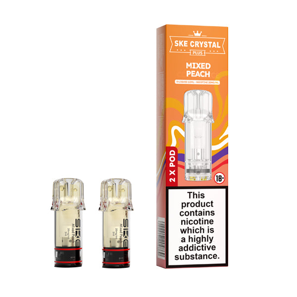 Crystal Plus Pod Mixed Peach
