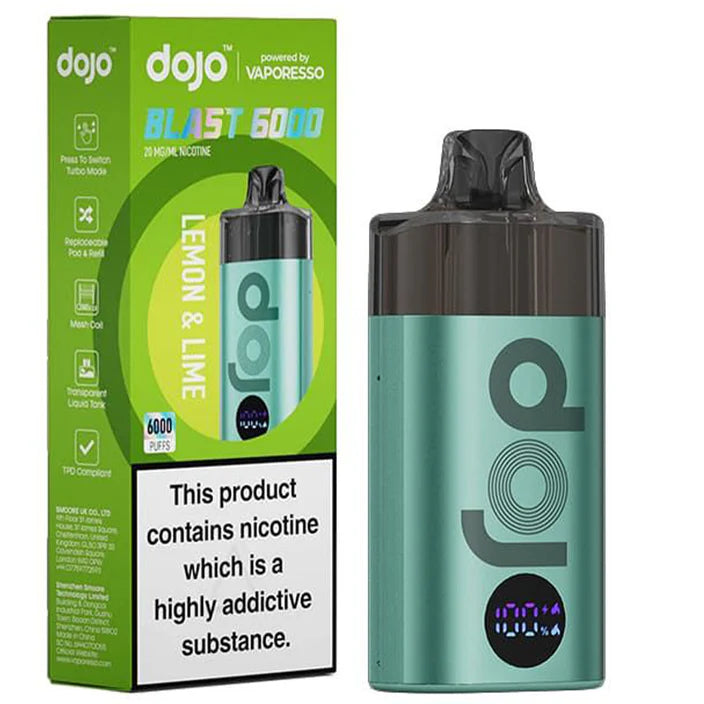 Dojo Blast 6000 Starter Kit Lemon & Lime