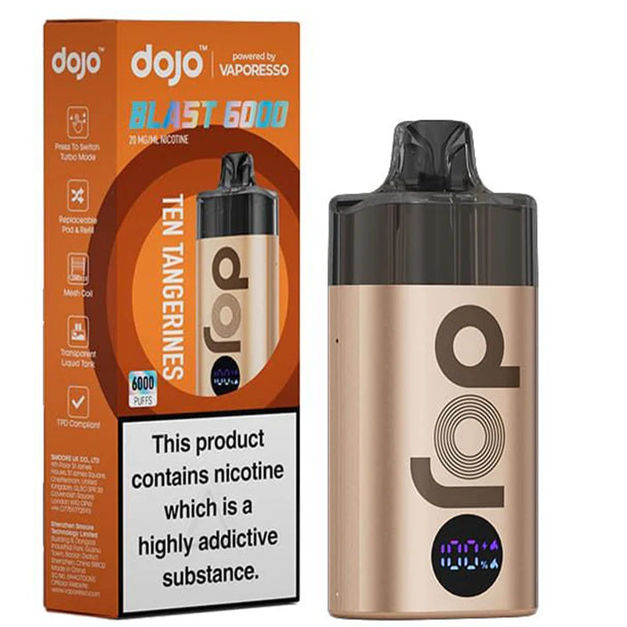 Dojo Blast 6000 Starter Kit Ten Tangerines