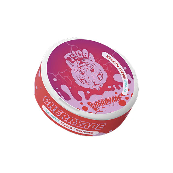 Tyga Energy Pouches 100mg Cherryade