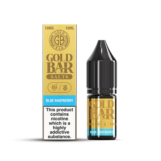 Gold Bar Salts 10mg Blue Raspberry