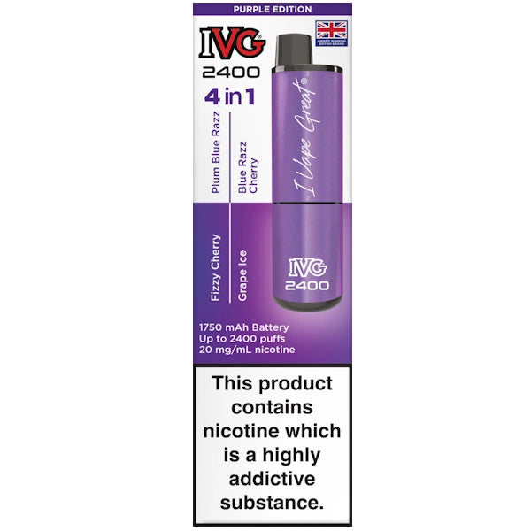 IVG 2400 Rechargeable Purple Edition