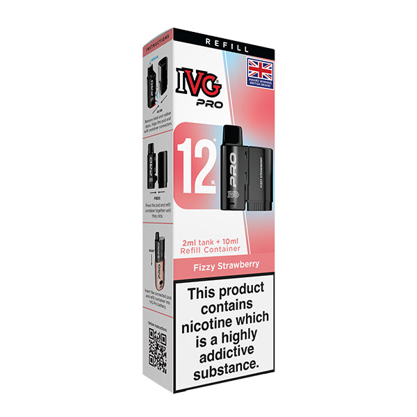 IVG Pro 12 Refill Pod Fizzy Strawberry