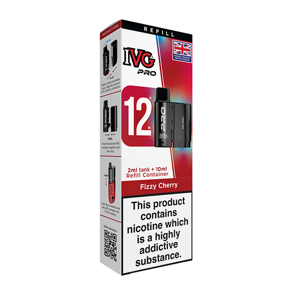 IVG Pro 12 Refill Pod Fizzy Cherry
