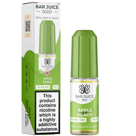 Bar Juice Apple Peach 20mg