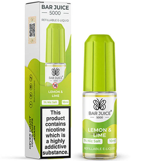 Bar Juice Lemon and Lime 20mg