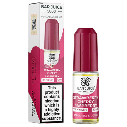 Bar Juice Strawberry Cherry Rasp 20mg