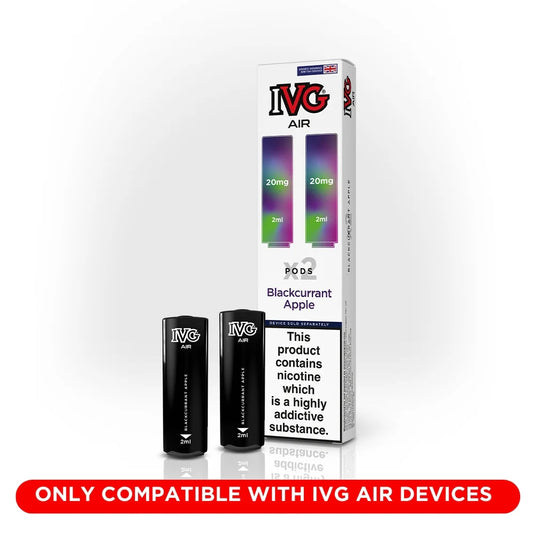 IVG Air Pods Blackcurrant Apple