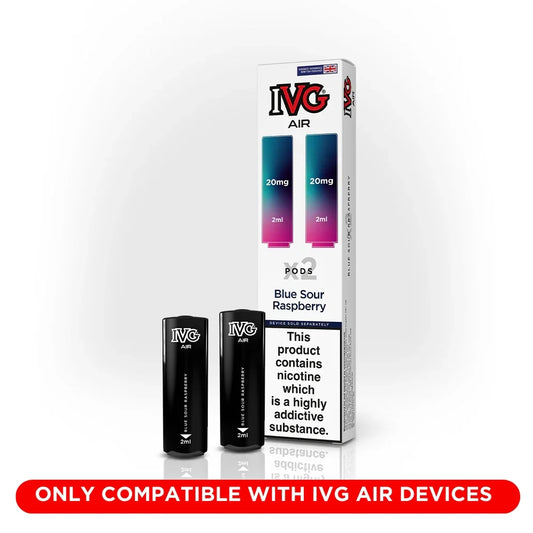 IVG Air Pods Blue Sour Raspberry