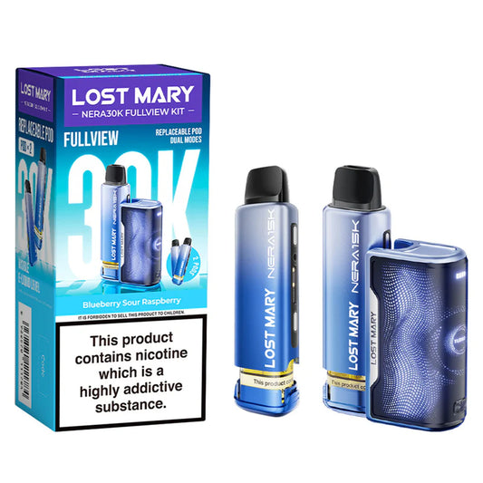 Lost Mary NERA Starter Kit Blueberry Sour Raspberr