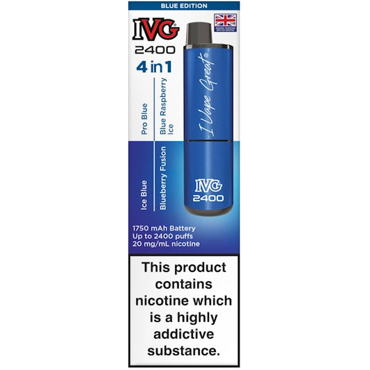 IVG 2400 Rechargeable Blue Edition