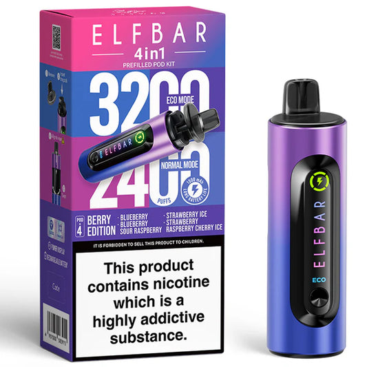 Elfbar 4 in 1 device Berry Edition
