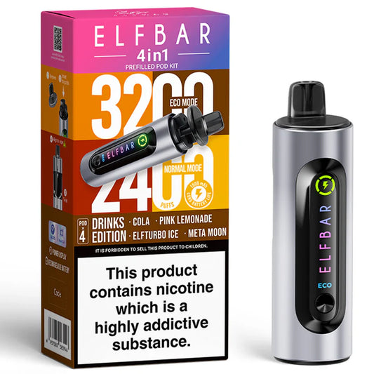 Elfbar 4 in 1 device Drinks Edition