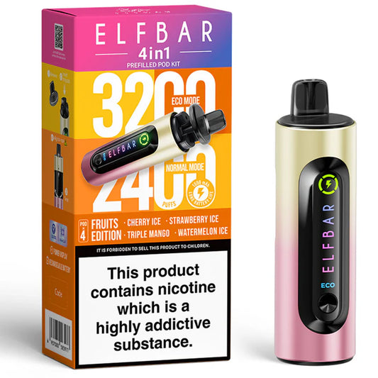 Elfbar 4 in 1 device Fruits Edition