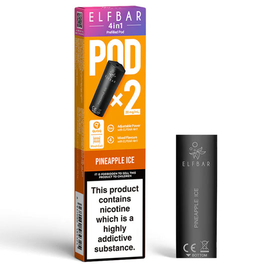 Elfbar 4 in 1 Refill Pod Pineapple Ice