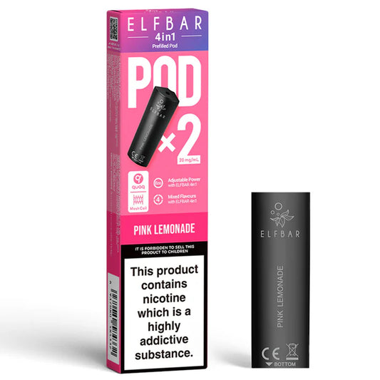 Elfbar 4 in 1 Refill Pod Pink Lemonade