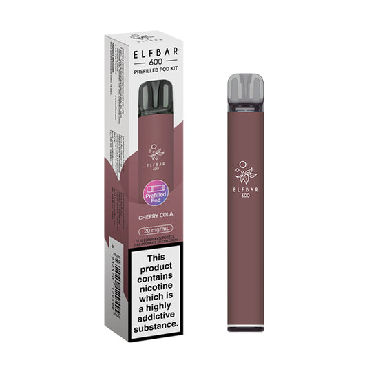 Elf Bar 600 Prefilled Pod Kit Cherry Cola