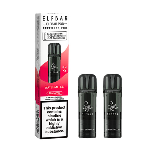 Elf Bar 600 Prefilled Pod Watermelon