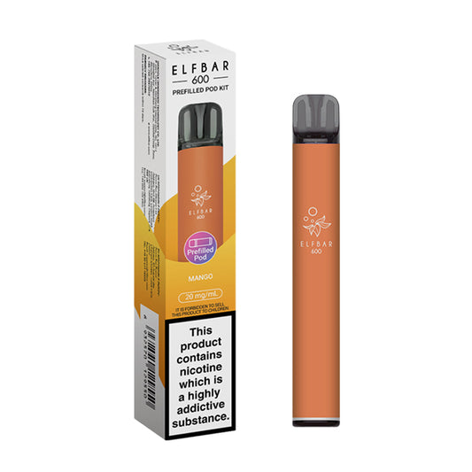 Elf Bar 600 Prefilled Pod Kit Mango