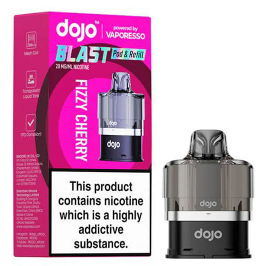 Dojo Blast 6000 Refill Pod Fizzy Cherry