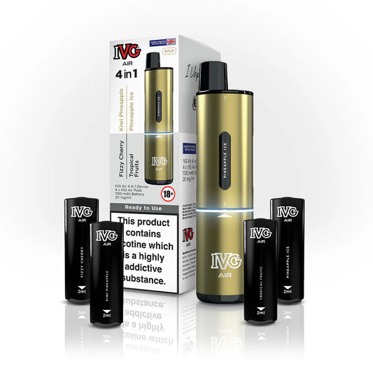 IVG Air 4 in 1 Device Gold