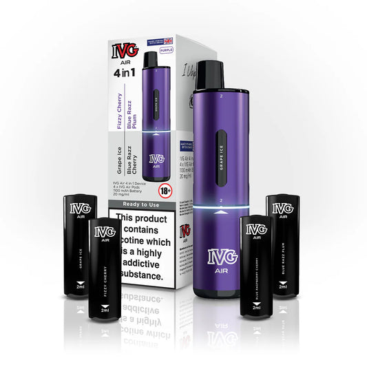 IVG Air 4 in 1 Device Purple