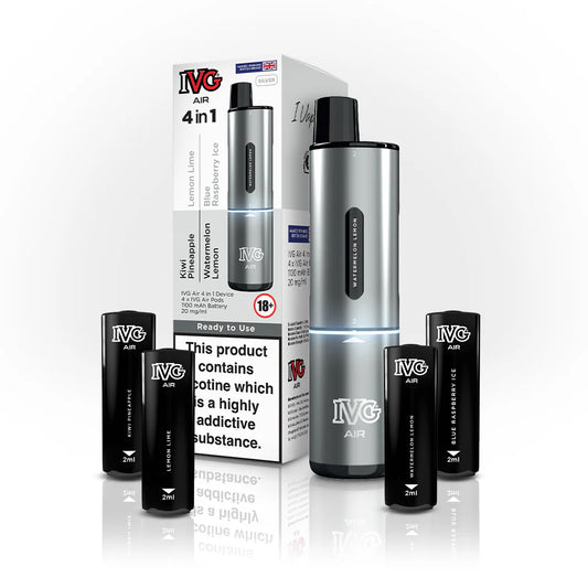 IVG Air 4 in 1 Device Silver