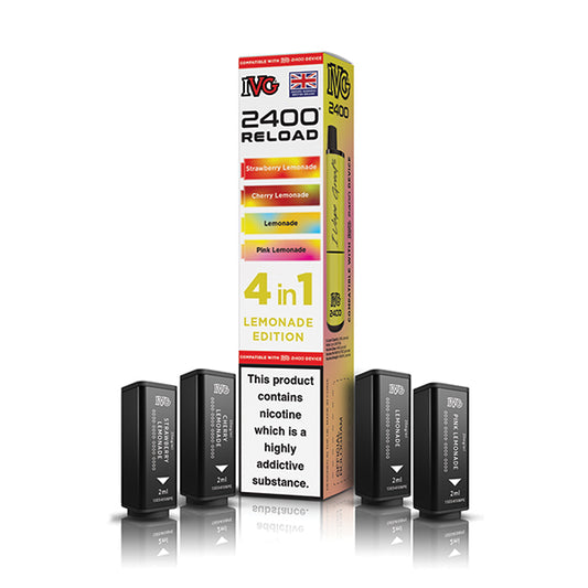IVG 2400 Reload Pods Lemonade Edition