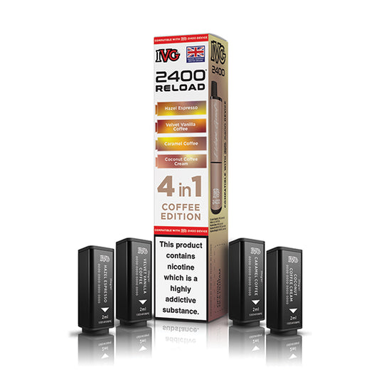 IVG 2400 Reload Pods Coffee Edition