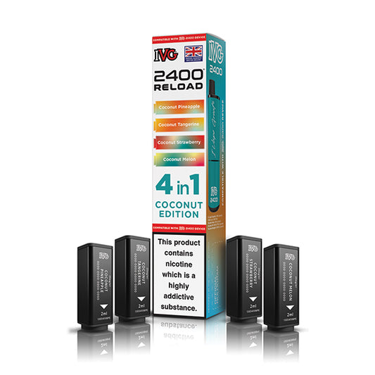 IVG 2400 Reload Pods Coconut Edition