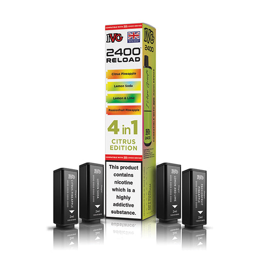 IVG 2400 Reload Pods Citrus Edition