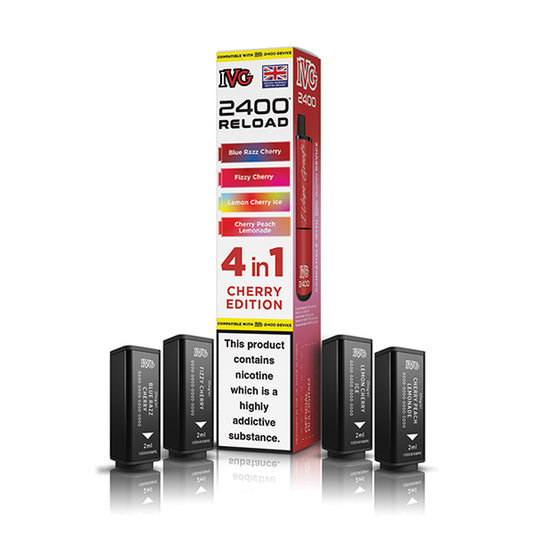 IVG 2400 Reload Pods Cherry Edition